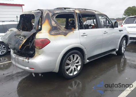 2014 Infiniti Qx80 z USA, uszkodzony, nr VIN JN8AZ2NF9E9556205